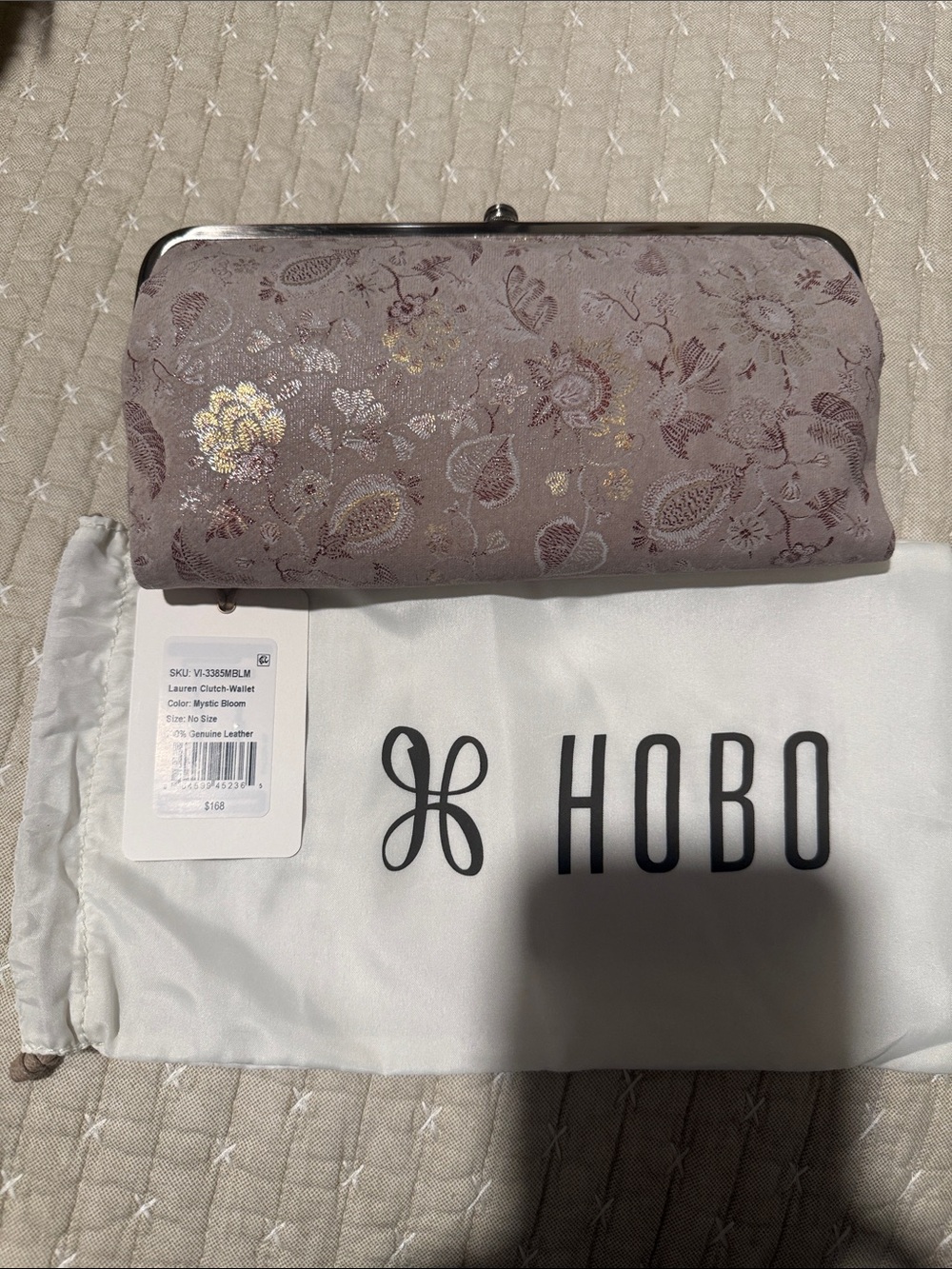 HOBO Lauren Clutch Wallet -Mystic Bloom